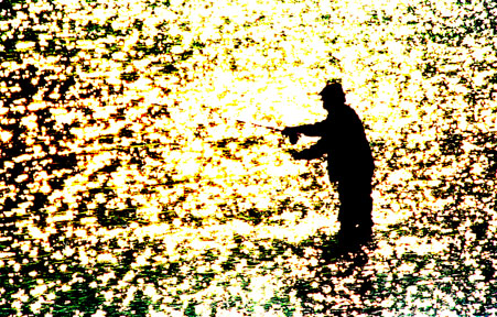 Fly fishing in Scotland