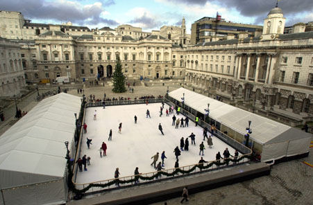 ice skating